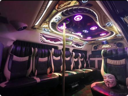 Premium VIP Hiace rear seating